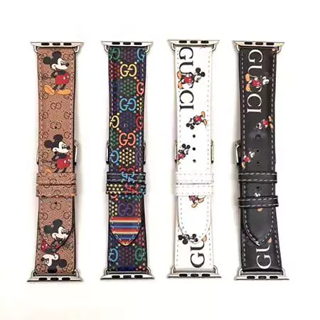 GUCCI コラボ アップルウォッチ 10 ベルト